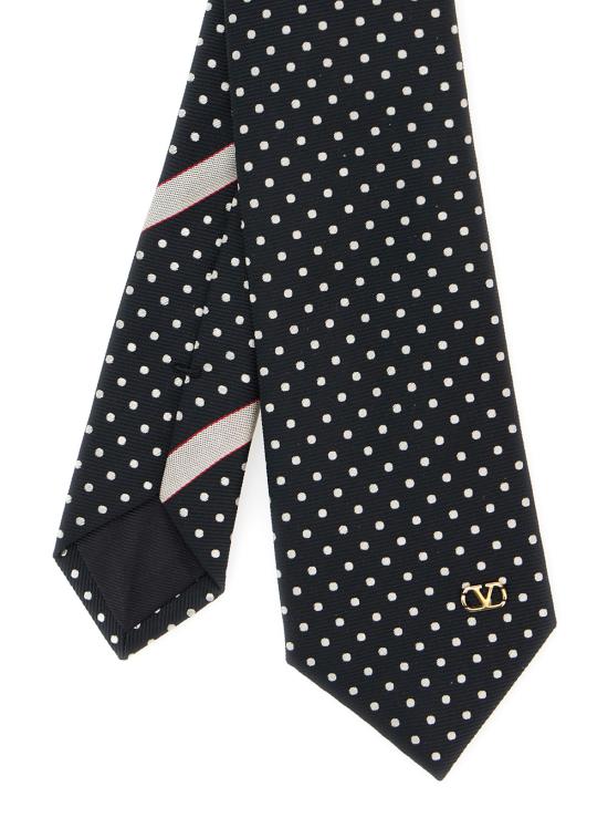 26SS 발렌티노 가라바니 넥타이 8Y0EV195CLY0HG Black - VALENTINO GARAVANI