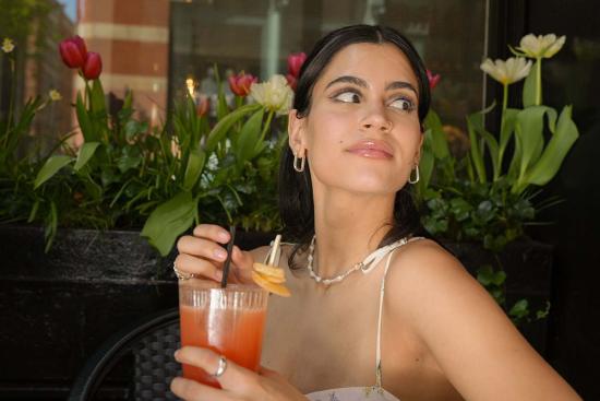  Milk & Rose 이어링 밀크앤로즈 페이퍼클립 후프 - OTHER BRANDS