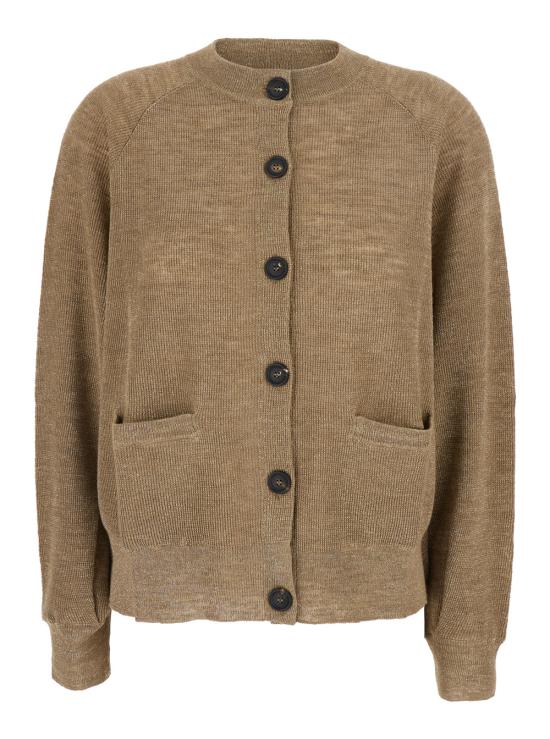 26SS 브루넬로 쿠치넬리 가디건 M8Q257106C6888 Brown