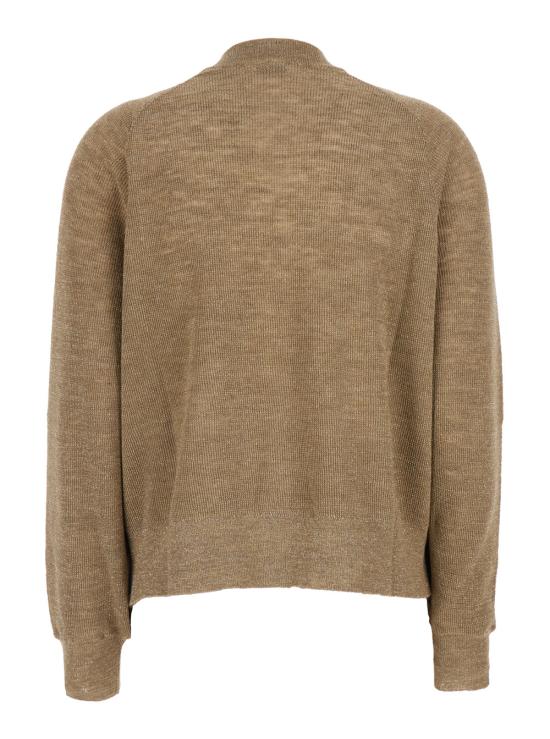 26SS 브루넬로 쿠치넬리 가디건 M8Q257106C6888 Brown - BRUNELLO CUCINELLI