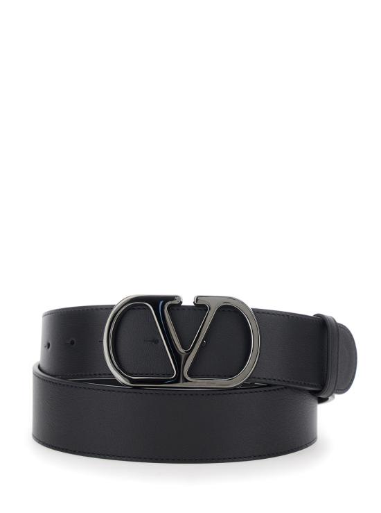 26SS 발렌티노 가라바니 가죽 벨트 8Y0T0SQ7BQT0NO Black
