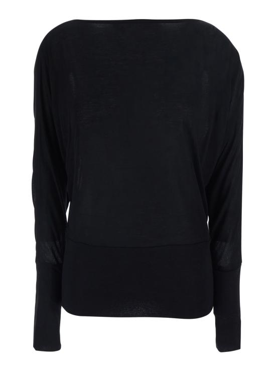 26SS 토템 긴팔 티셔츠 262WRT0667FB0635001 Black