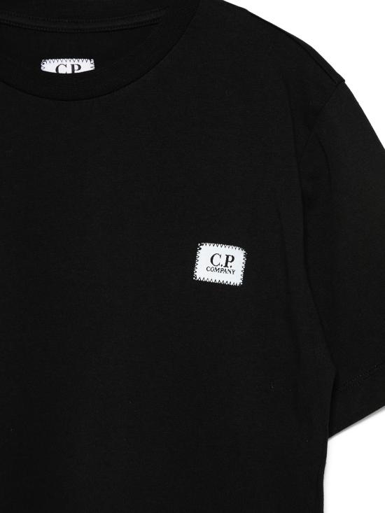 26SS [키즈] 씨피 컴퍼니 티셔츠 CMM00S LAA17 60100 NERO - C.P. COMPANY