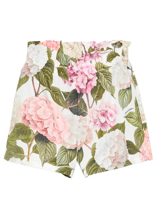 26SS [키즈] 돌체앤가바나 쇼츠/버뮤다 L53Q43 HS576 HA5XG ORTENSIE FDO BIANCO