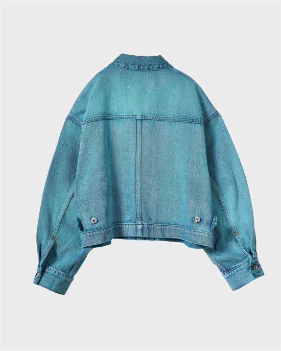 사야카 다비스 뉴욕 데님 자켓 사야카 데이비스 뉴욕 크롭 재킷 - SAYAKA DAVIS NEW YORK