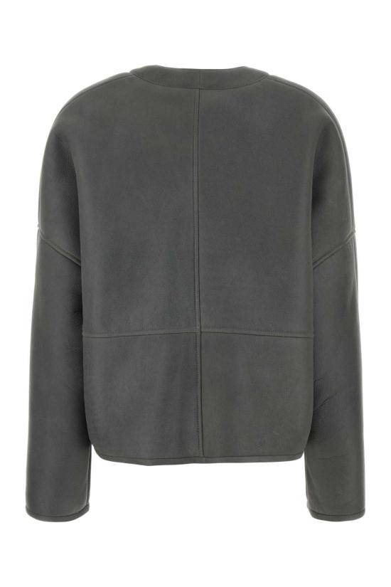 26SS 로에베 가죽 자켓 S359Y2SL49 LIGHTGREY Grey - LOEWE