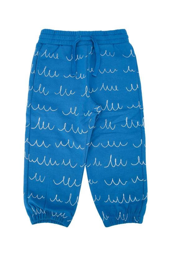 25FW [키즈] 스텔라 맥카트니 트레이닝/조거 팬츠 TX6Q30Z3154 60QBC AZZURROBIANCO