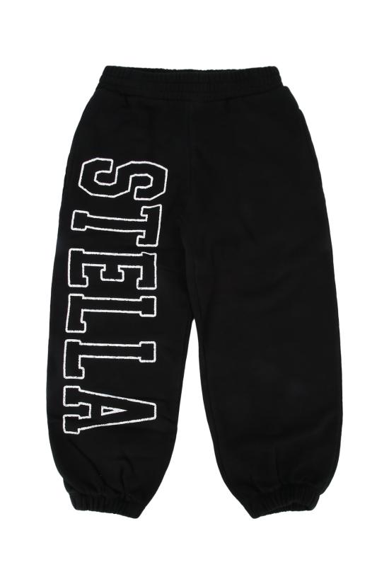 25FW [키즈] 스텔라 맥카트니 트레이닝/조거 팬츠 TX6C50Z0453 961 NEROLAVATO