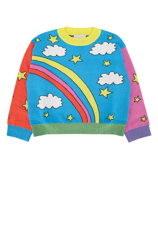 25FW [키즈] 스텔라 맥카트니 캐시미어 니트 TX9A70Z1528 999 COLOURFUL