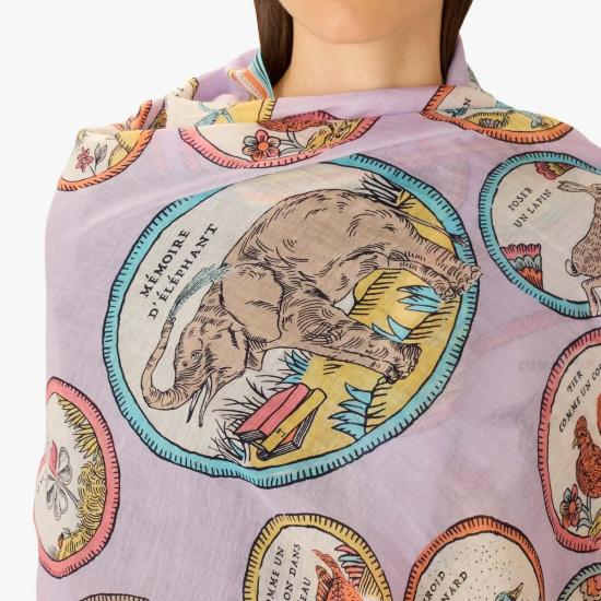  이누이 에디션 머플러/스카프 이노우이 에디션 챈스 이노우이 스카프 - INOUI EDITION