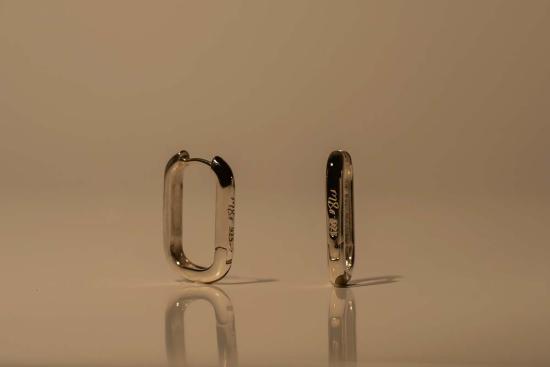  Milk & Rose 이어링 밀크 앤 로즈 페이퍼클립 후프 귀걸이 - OTHER BRANDS