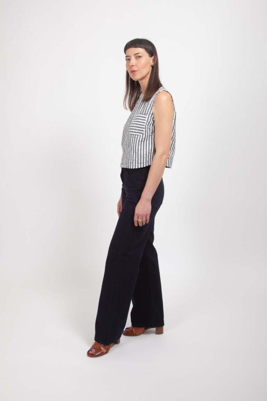  그래블 앤 골드 데님 팬츠 치코 진 라군 - GRAVEL & GOLD