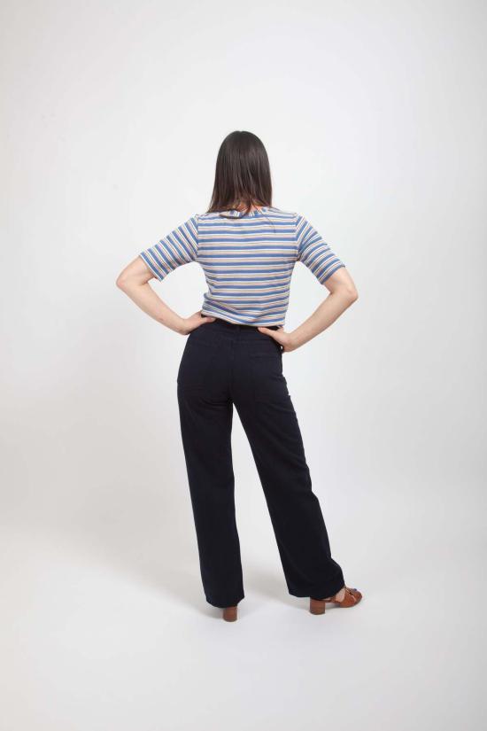  그래블 앤 골드 데님 팬츠 치코 진 라군 - GRAVEL & GOLD