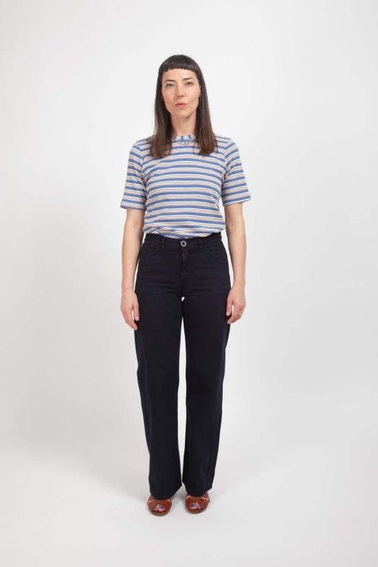  그래블 앤 골드 데님 팬츠 치코 진 라군 - GRAVEL & GOLD