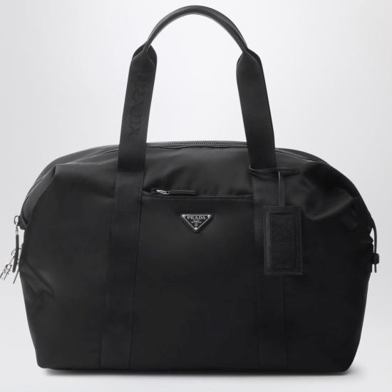 26SS 프라다 리나일론 앤 사피아노 보스턴 백 2VC796OOO2DMH Black