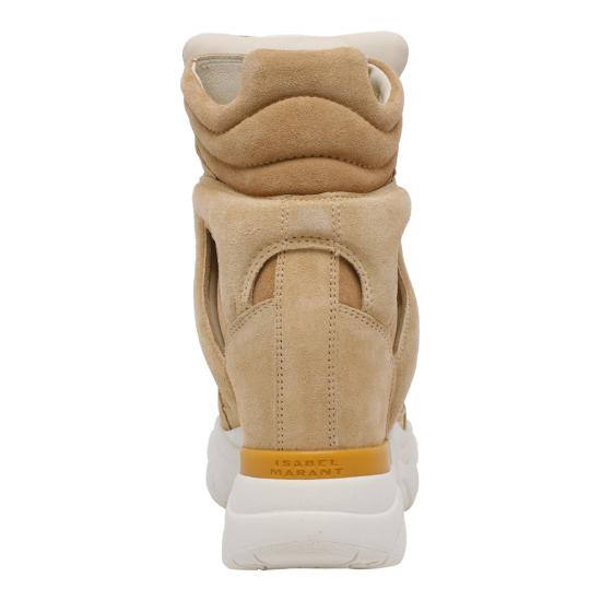 26SS 이자벨마랑 스니커즈 BK0009FA D2E07SMUBE Beige - ISABEL MARANT