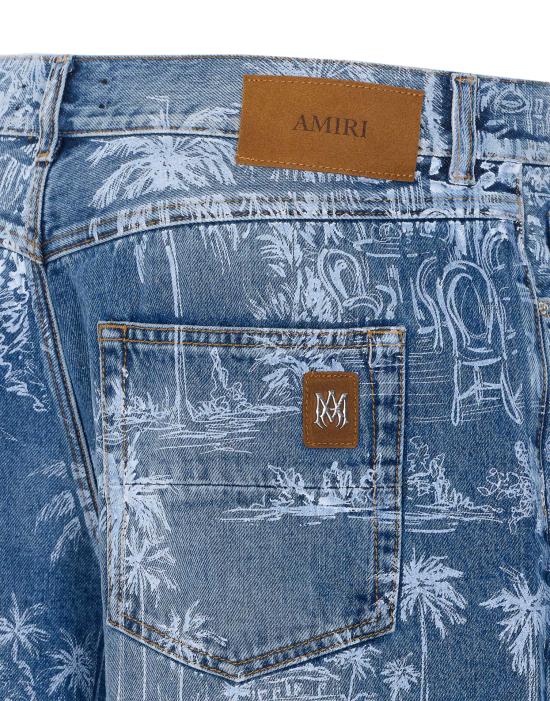 26SS 아미리 데님 숏팬츠 BMSO1049 HARBOR INDIGO Blue - AMIRI