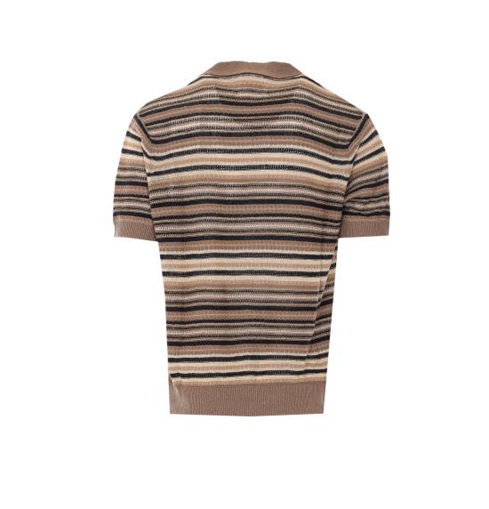 26SS 엔엔07 폴로 티셔츠 2610000585 MABLE HUSK Brown - NN07