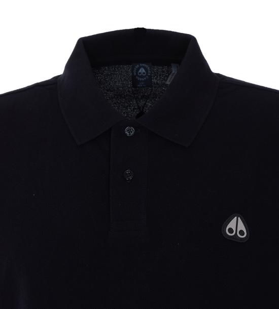 26SS 무스너클 폴로 티셔츠 M34MT712 292 Black - MOOSE KNUCKLES