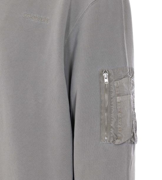 26SS 프리미아타 긴팔 티셔츠 PA1054MD DUNITO Grey - PREMIATA