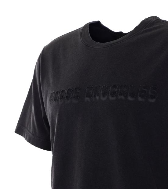 26SS 무스너클 반팔 티셔츠 M16MT707 292 Black - MOOSE KNUCKLES