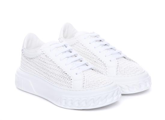 26SS 카사데이 스니커즈 2X822P0201HANOI 9999 White - CASADEI