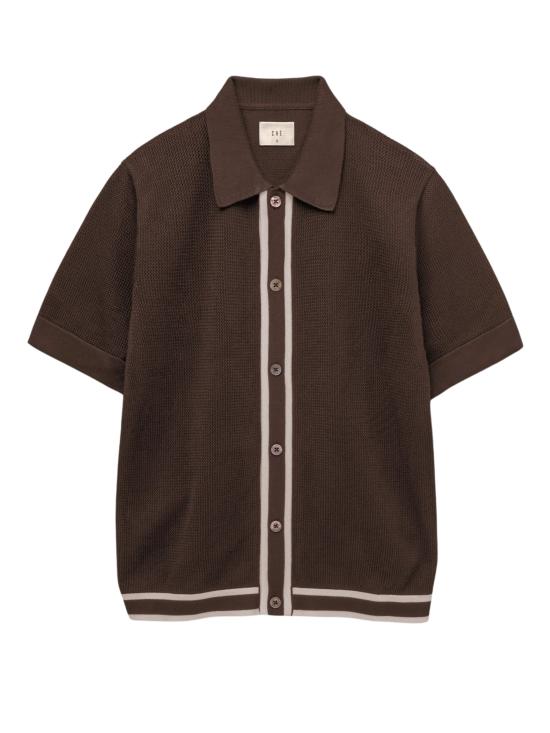 26SS CHE' 반팔 셔츠 25608 38 BROWN