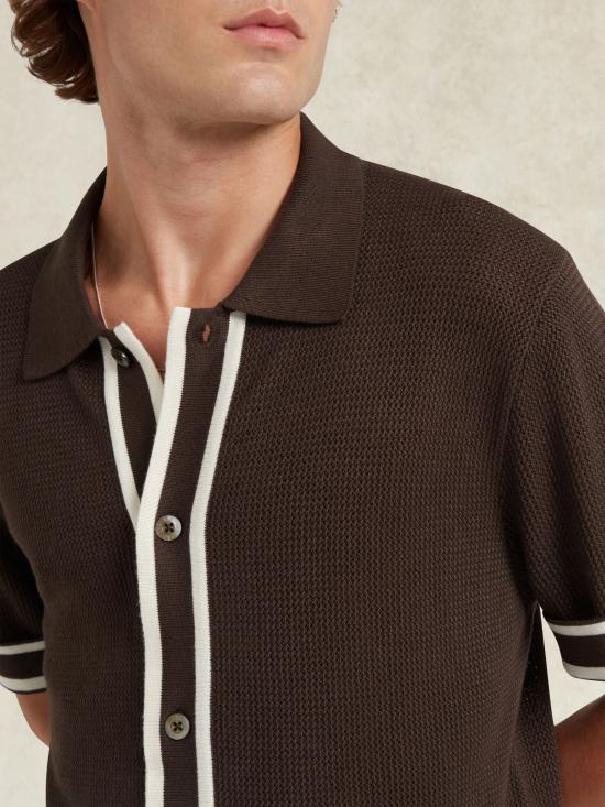 26SS CHE' 반팔 셔츠 25608 38 BROWN - OTHER BRANDS