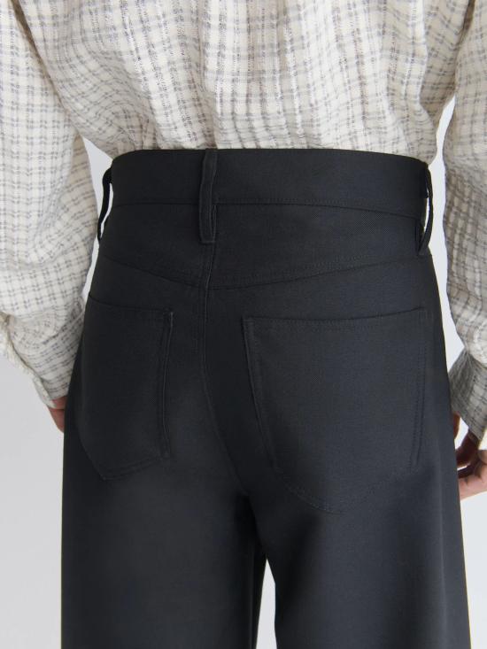 26SS 세퍼 스트레이트 팬츠 GINO FINEBLACKWOOL - SEFR