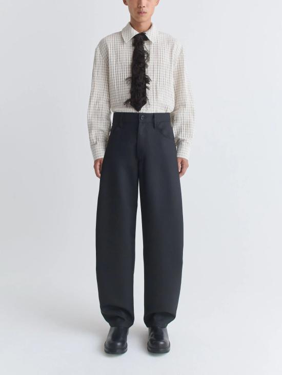26SS 세퍼 스트레이트 팬츠 GINO FINEBLACKWOOL - SEFR