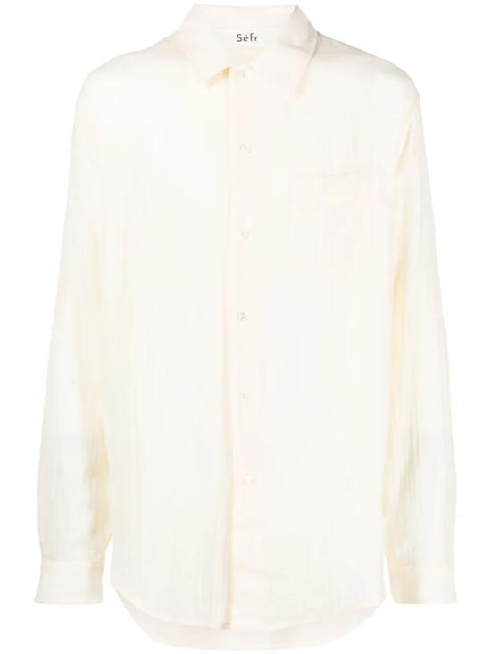 26SS 세퍼 긴팔 셔츠 LEO VANILLAWHITE ECRU