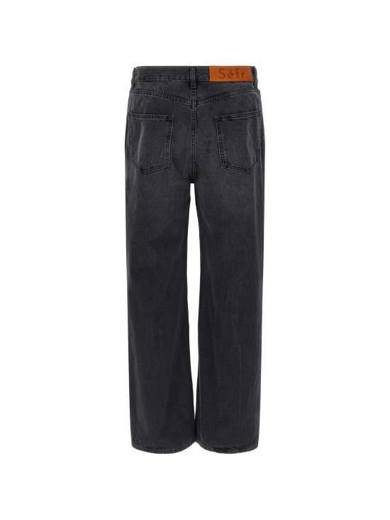 26SS 세퍼 데님 팬츠 RELAXED BLACKWORNWASH GREY - SEFR
