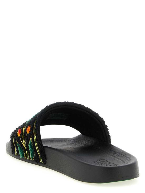 26SS 카사블랑카 뮬/슬리퍼 ASP26FW05802M Black - CASABLANCA