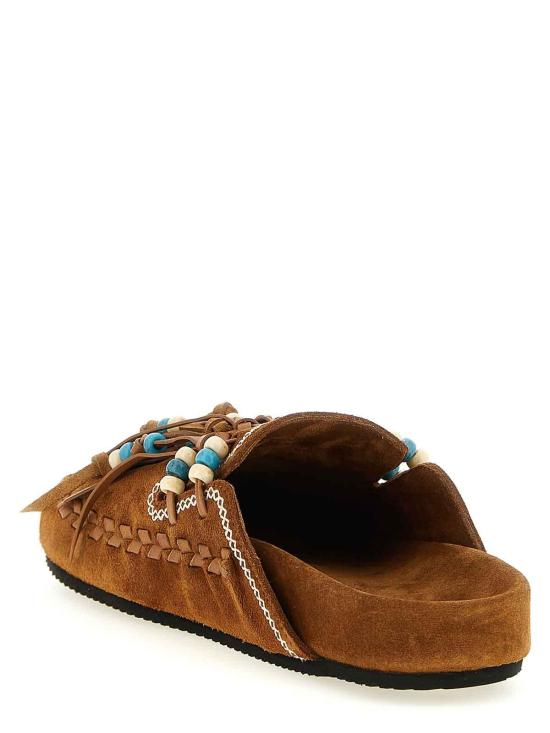 26SS 알라누이 뮬/슬리퍼 LWIJ006R26LEA0016000 Brown - ALANUI