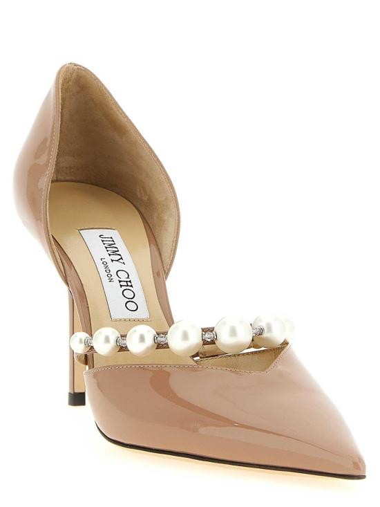 26SS 지미추 힐/펌프스 AURELIE85XKMBALLETPINKWHITE Nude Neutrals - JIMMY CHOO