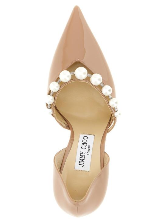 26SS 지미추 힐/펌프스 AURELIE85XKMBALLETPINKWHITE Nude Neutrals - JIMMY CHOO