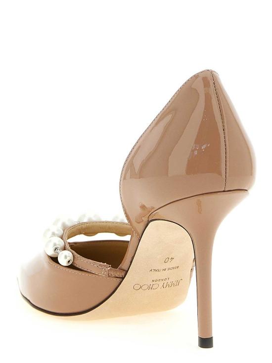 26SS 지미추 힐/펌프스 AURELIE85XKMBALLETPINKWHITE Nude Neutrals - JIMMY CHOO