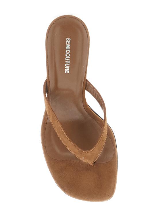 26SS 세미쿠튀르 뮬/슬리퍼 S6SZ21T891 Beige - SEMI-COUTURE
