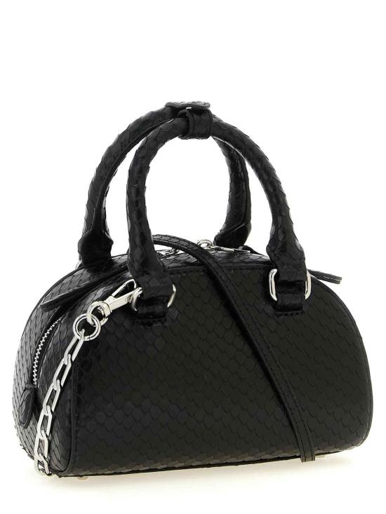 26SS 디젤 1DR 돔 크로스바디 백 X10369P8958T8013 Black - DIESEL