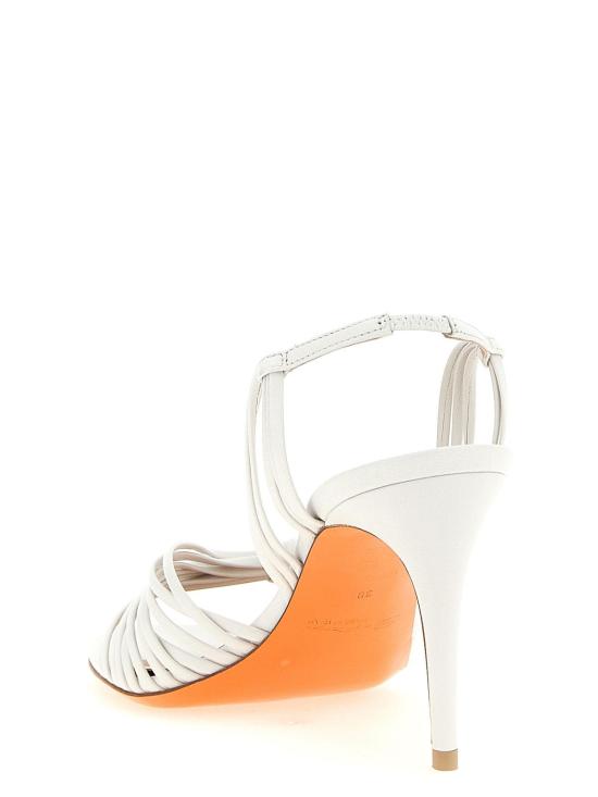 26SS 산토니 힐/펌프스 WHIW72142HA2NMKNI80 White - SANTONI