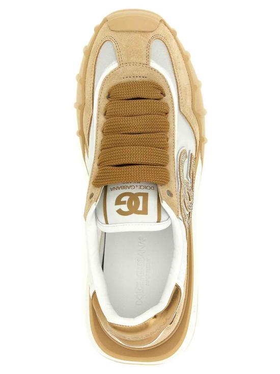 26SS 돌체앤가바나 DG 애슬레틱 패브릭 스니커즈 CK2384A6N718W156 Beige - DOLCE & GABBANA