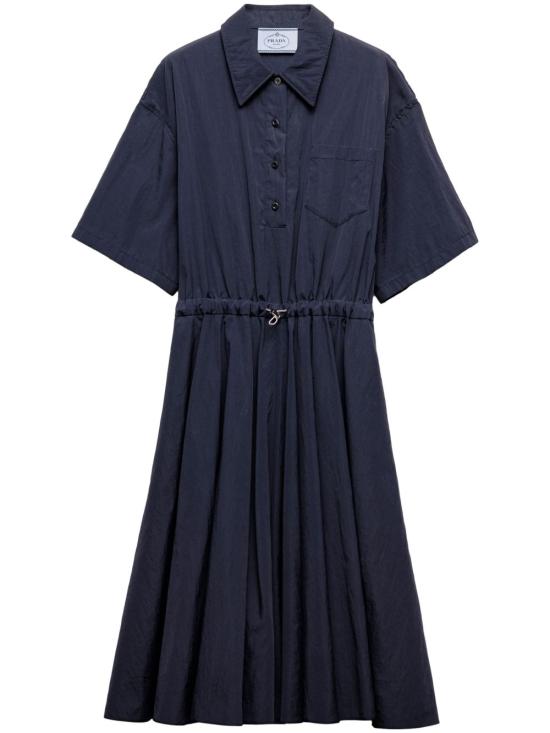 25SS 프라다 미디 원피스 23073116NAF0008 S OOO Blue