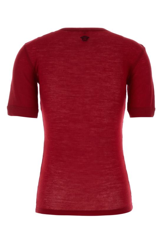 26SS 베르사체 반팔 티셔츠 10245061A17548 1RB30 LIPSTICKRED - VERSACE