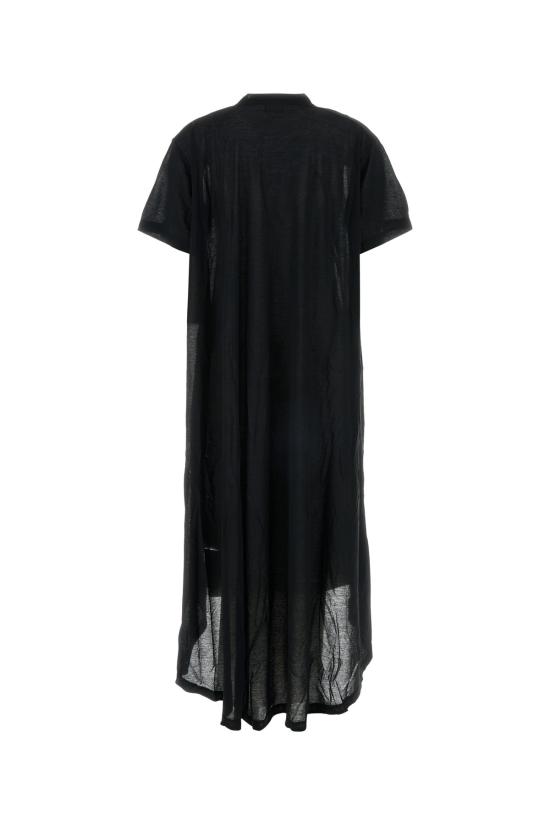 26SS 발렌시아가 미디 원피스 871740TUVC9 1000 BLACK - BALENCIAGA