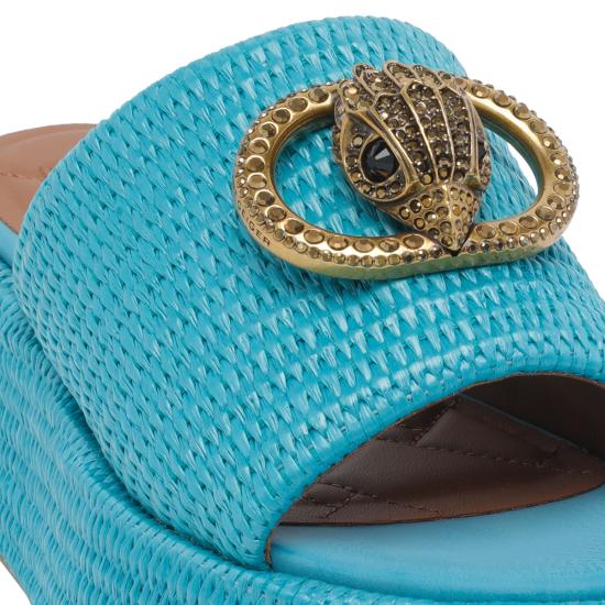 25FW 커트가이거 뮬/슬리퍼 4367480999 BLUE Blue - KURT GEIGER