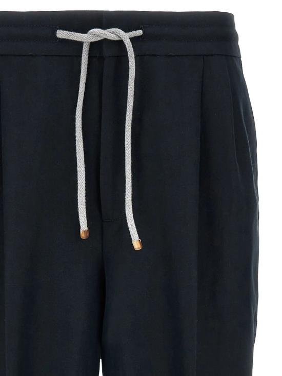 26SS 브루넬로 쿠치넬리 치노 팬츠 MH255E1710 C2485 NAVY - BRUNELLO CUCINELLI