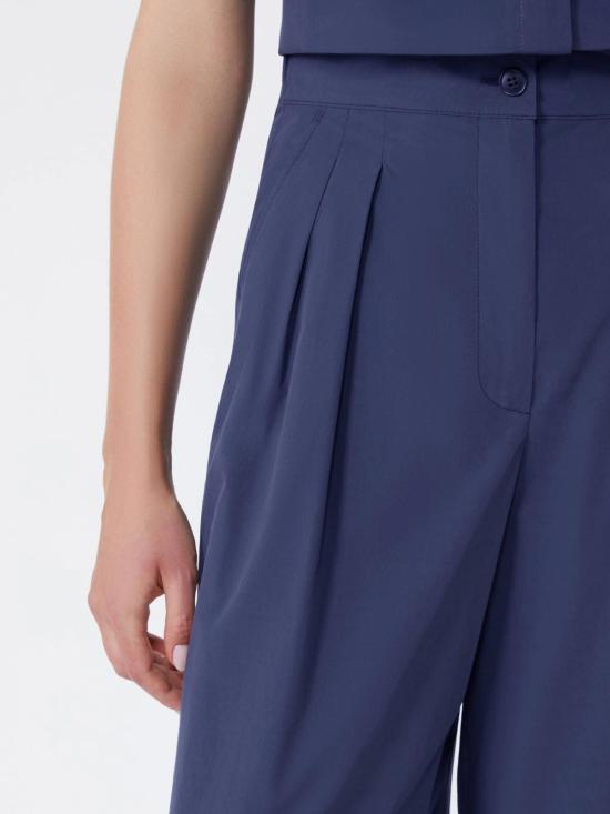 26SS 위켄드막스마라 스트레이트 팬츠 2615131142600 008 Blu - WEEKEND MAX MARA