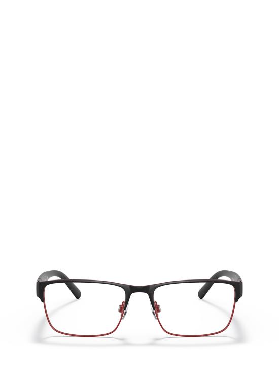 26FW 폴로 랄프로렌 안경 PH1175 9191 MATTE RED RIMS BLACK BAR