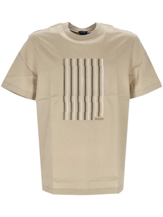 26SS 보스 반팔 티셔츠 50560466 286 Beige