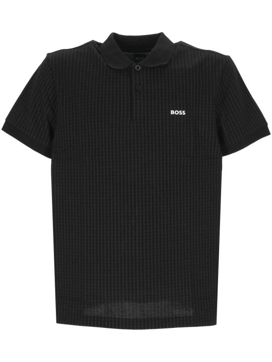 26SS 보스 폴로 티셔츠 50559355 001 Black
